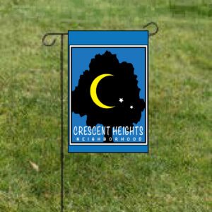 Crescent Heights Garden Flag