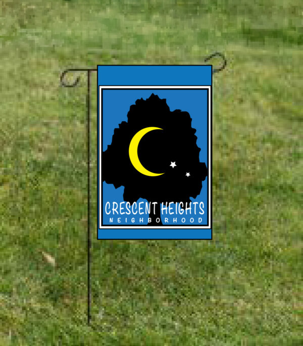 Crescent Heights Garden Flag